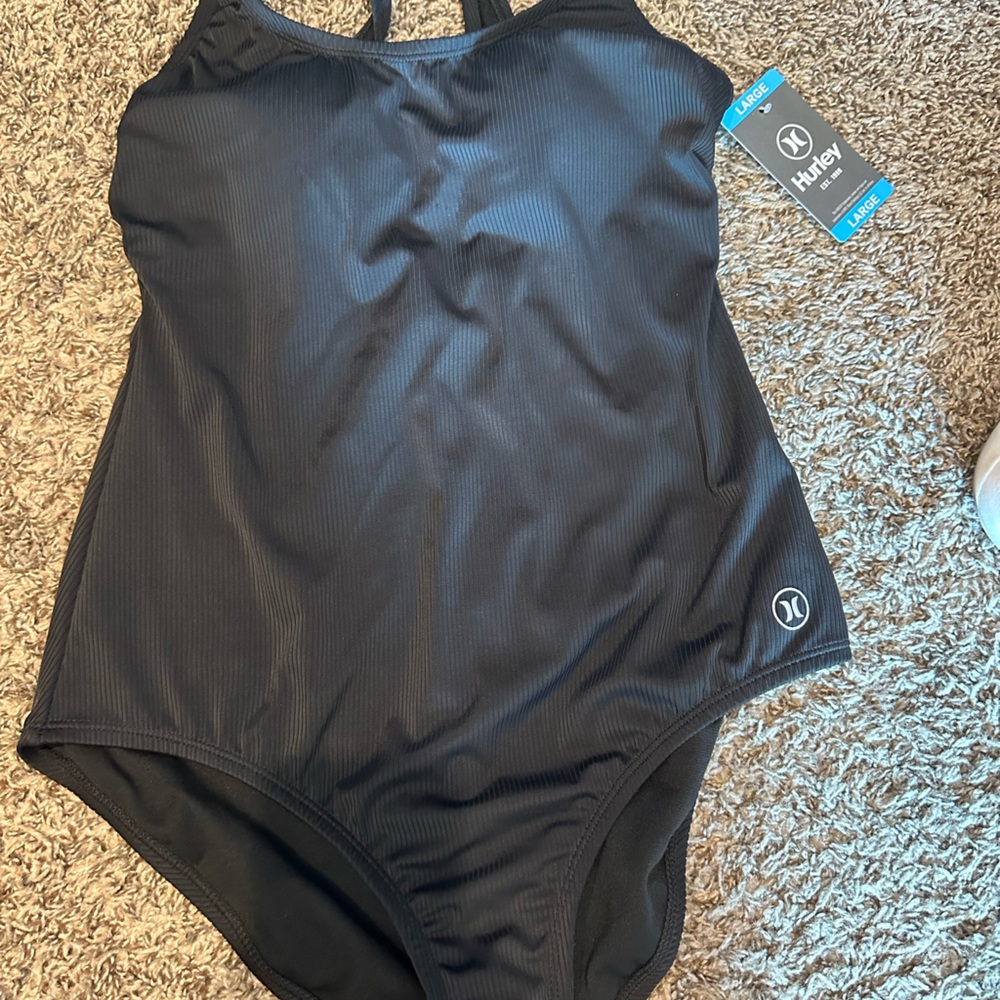 New with tags Black Hurley Swim suit